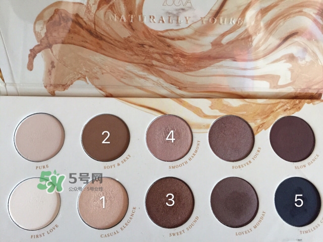 zoeva naturally yours眼影盤怎么畫？naturally yours教程