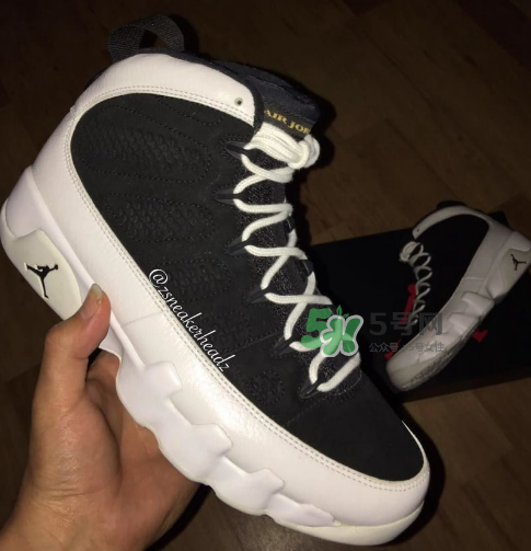 air jordan 9黑白金配色實物什么樣_什么時候發(fā)售？