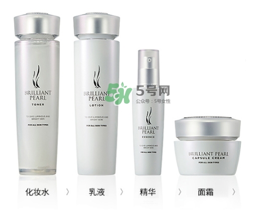 ahc珍珠美白水乳套盒有什么？ahc珍珠美白水乳套裝價格