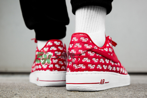 nike air force 1 low logo上腳效果怎么樣？空軍一號logo款上腳