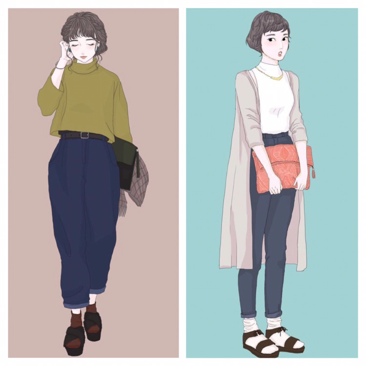 秋季女裝搭配圖片大全 2017秋季女裝搭配圖片 秋季女裝搭配圖片大全 2017秋季女裝搭配圖片