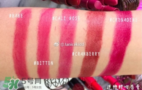 bobbi brown芭比波朗2017迷戀輕吻唇膏色號試色 bobbi brown芭比波朗2017迷戀輕吻唇膏色號試色