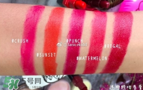 bobbi brown芭比波朗2017迷戀輕吻唇膏色號試色 bobbi brown芭比波朗2017迷戀輕吻唇膏色號試色