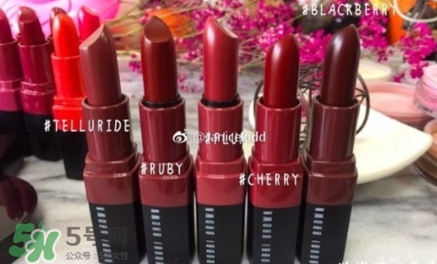 bobbi brown芭比波朗2017迷戀輕吻唇膏色號試色 bobbi brown芭比波朗2017迷戀輕吻唇膏色號試色