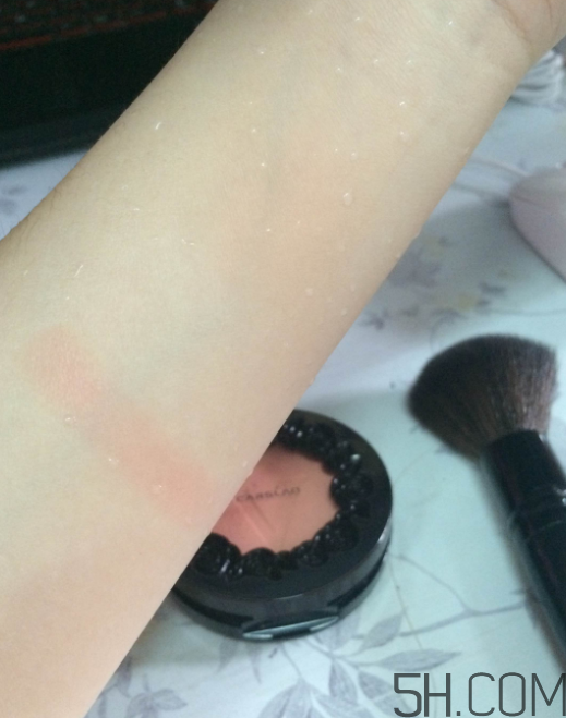 卡姿蘭花漾嫩色胭脂色號(hào)_試色 卡姿蘭花漾嫩色胭脂色號(hào)_試色