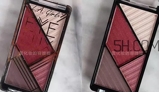 la girl四色眼影色號(hào)試色 洛杉磯女孩眼影試色 la girl四色眼影色號(hào)試色 洛杉磯女孩眼影試色