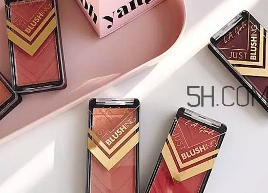 la girl洛杉磯女孩腮紅色號試色 la girl洛杉磯女孩腮紅色號試色