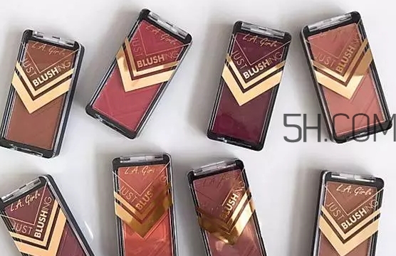la girl洛杉磯女孩腮紅色號試色 la girl洛杉磯女孩腮紅色號試色