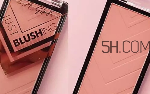 la girl洛杉磯女孩腮紅色號試色 la girl洛杉磯女孩腮紅色號試色