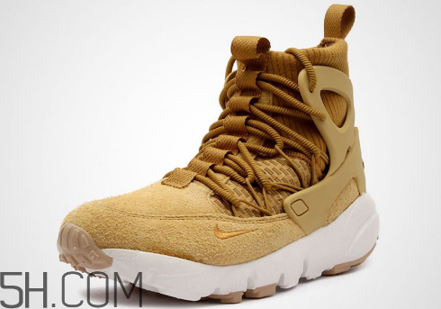 nike air footscape mid小麥配色上腳效果怎么樣？