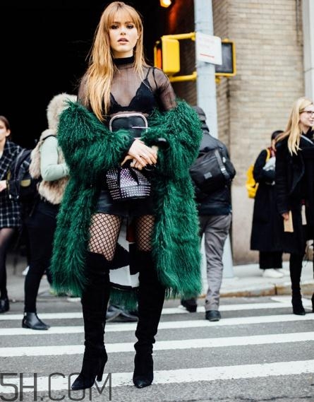 中長款皮草怎么搭配？中長款皮草搭配圖片