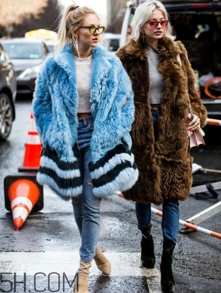 中長款皮草怎么搭配？中長款皮草搭配圖片