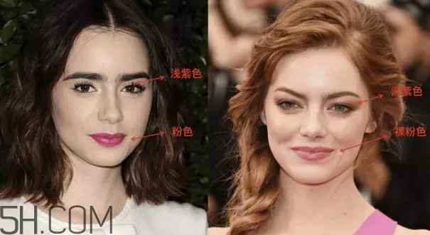 眼影和口紅怎么搭配？眼影和口紅搭配