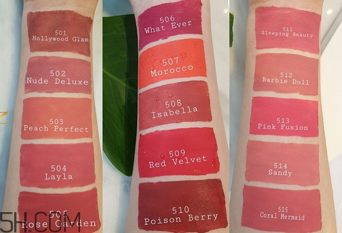 泰國(guó)nani唇釉色號(hào)_泰國(guó)nani唇釉試色圖 泰國(guó)nani唇釉色號(hào)_泰國(guó)nani唇釉試色圖