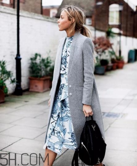 灰色大衣怎么搭配？灰色大衣穿搭圖片