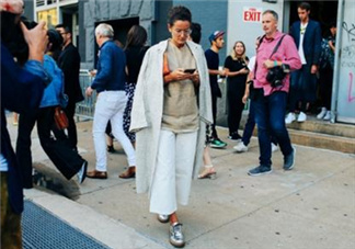 冬天穿闊腿褲配什么鞋子？冬天闊腿褲搭配鞋子圖片