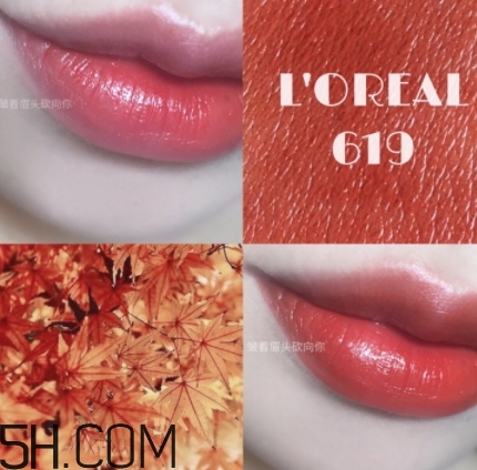 歐萊雅619秋葉適合黃皮嗎？歐萊雅619秋葉好看嗎？