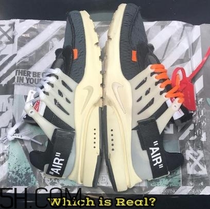 off white與nike air presto聯(lián)名真假對比圖 off white與nike air presto聯(lián)名真假對比圖
