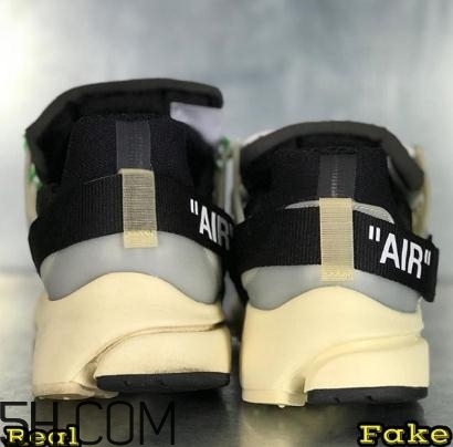 off white與nike air presto聯(lián)名真假對比圖 off white與nike air presto聯(lián)名真假對比圖