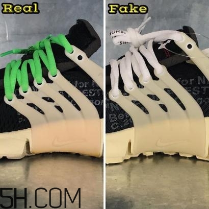 off white與nike air presto聯(lián)名真假對比圖 off white與nike air presto聯(lián)名真假對比圖