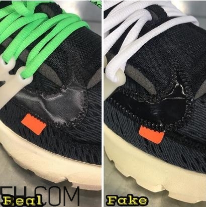 off white與nike air presto聯(lián)名真假對比圖 off white與nike air presto聯(lián)名真假對比圖