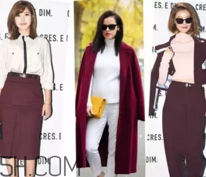 勃艮第紅怎么搭配？勃艮第色搭配什么顏色好看？