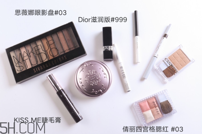 復古港風妝容教程 港式復古妝容畫法圖解 復古港風妝容教程 港式復古妝容畫法圖解