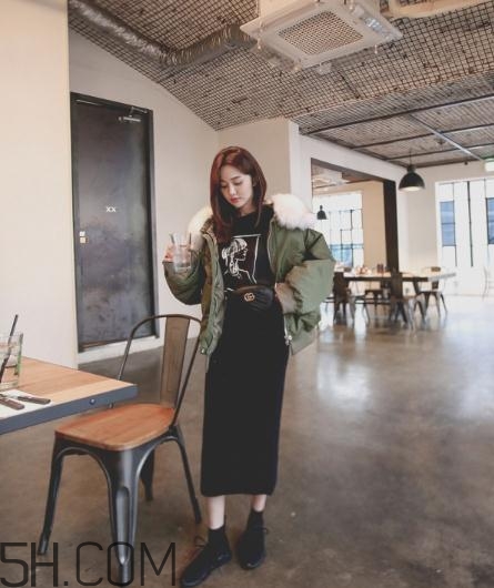 棉服搭配長裙好看嗎？棉襖搭配長裙圖片