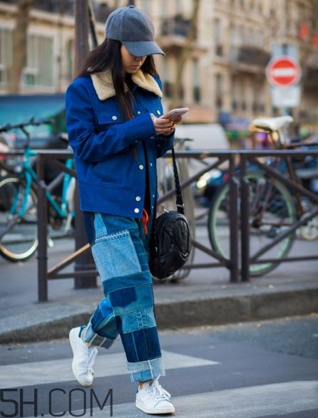 冬天牛仔闊腿褲配什么鞋子？冬天牛仔闊腿褲搭配鞋子圖