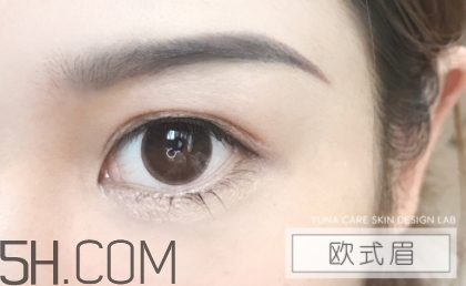 2018流行什么眉型？2018流行眉毛圖片