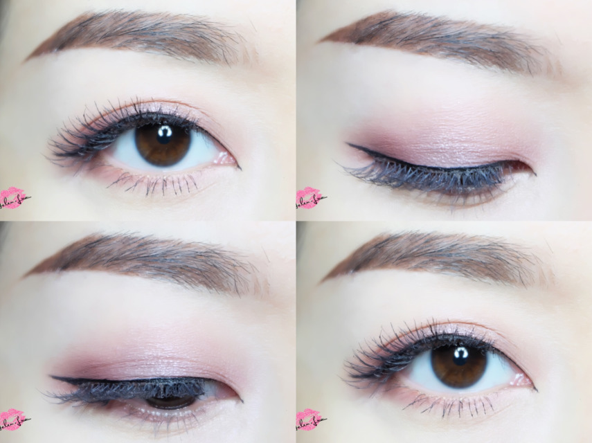 la girl四色眼影色號(hào)試色 洛杉磯女孩眼影試色 la girl四色眼影色號(hào)試色 洛杉磯女孩眼影試色