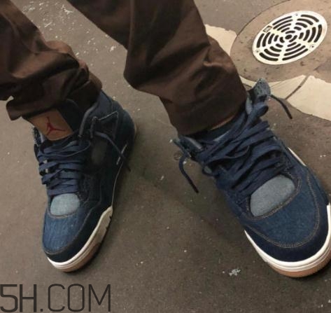 levis與air jordan 4聯(lián)名款實(shí)物什么樣_多少錢？