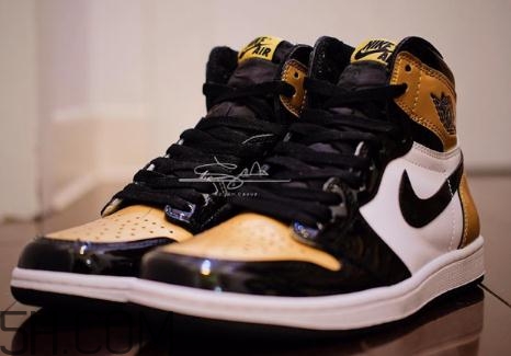 air jordan 1 gold toe黑金腳趾發(fā)售時(shí)間_多少錢？
