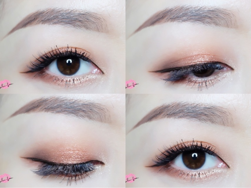 la girl四色眼影色號(hào)試色 洛杉磯女孩眼影試色 la girl四色眼影色號(hào)試色 洛杉磯女孩眼影試色