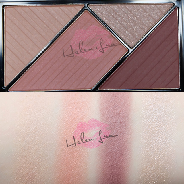 la girl四色眼影色號(hào)試色 洛杉磯女孩眼影試色 la girl四色眼影色號(hào)試色 洛杉磯女孩眼影試色