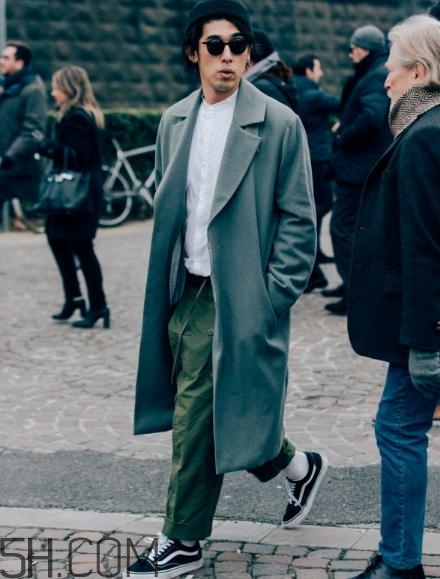 男士九分褲配什么襪子好看？男士九分褲搭配襪子圖片