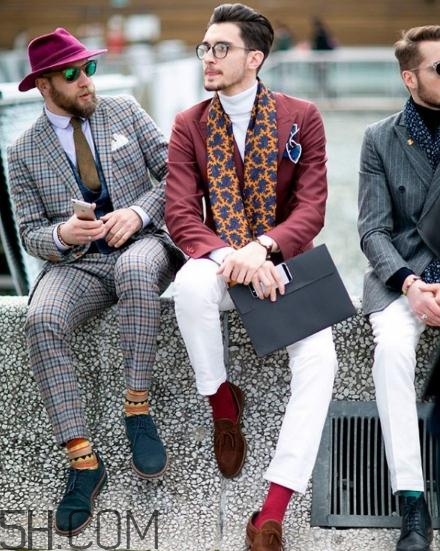 男士九分褲配什么襪子好看？男士九分褲搭配襪子圖片