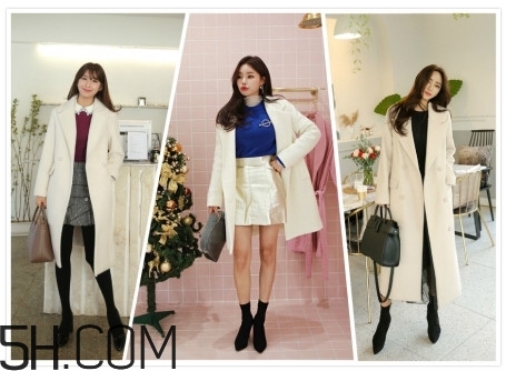 最有氣質的白色大衣搭配圖片 最有氣質的白色大衣搭配圖片