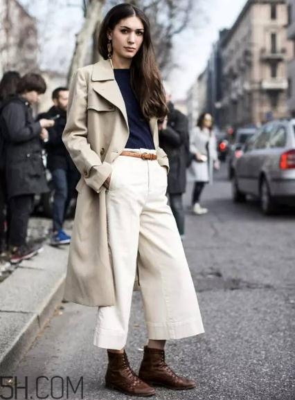 闊腿褲配平底鞋好看嗎？闊腿褲配什么平底鞋？