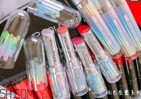 植村秀2018春季彩妝有哪些？植村秀2018唇膏色號試色