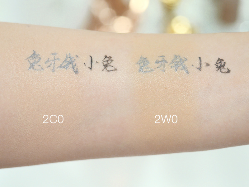 雅詩蘭黛白金粉底液色號試色與評測 雅詩蘭黛白金粉底液色號試色與評測