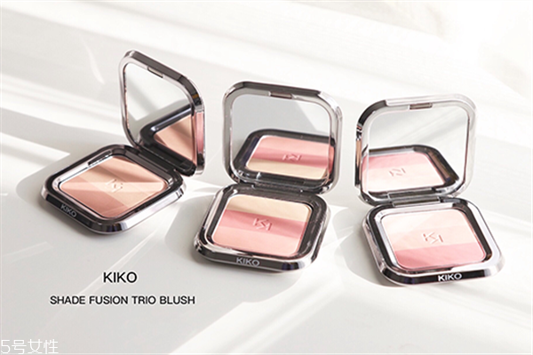 kiko三色腮紅好用嗎？kiko是阿瑪尼走秀的御用彩妝