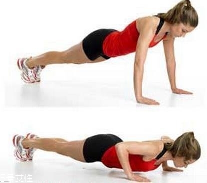 俯臥撐塌腰怎么辦？教你如何解決