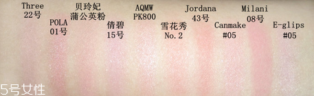 腮紅什么牌子好用？2018腮紅排行榜10強