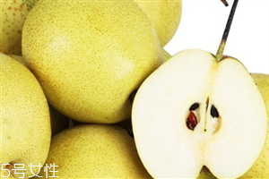 梨子變粉了能吃嗎？梨有利尿作用