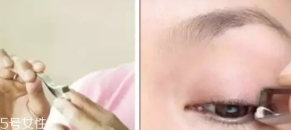 睫毛夾可以不涂睫毛膏嗎？