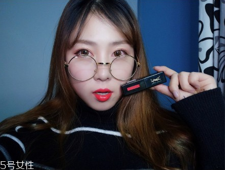 ysl圣羅蘭黑管唇釉哪個(gè)顏色好看？持久度加分