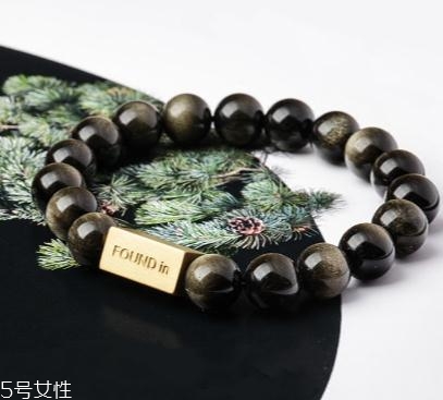 金曜石手鏈戴哪只手？金曜石手鏈這樣戴