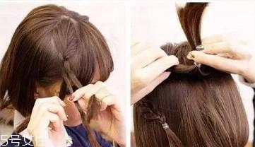 短發(fā)怎么做新娘造型？編發(fā)好看又簡單