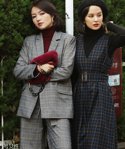 格紋西裝怎么搭配？初春必備的耍酷單品